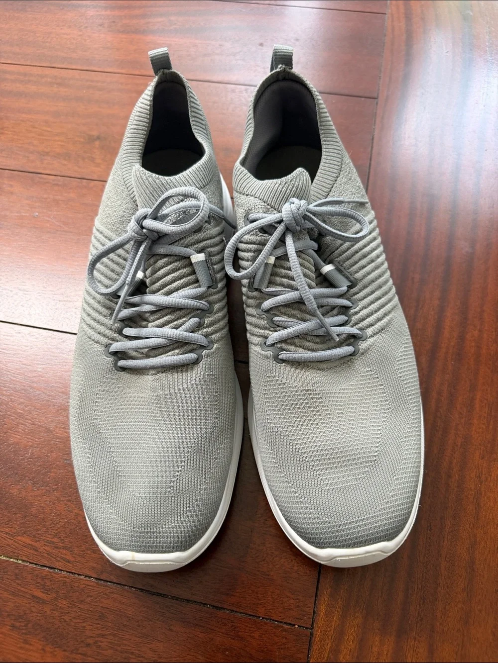 Men's Gray Footjoy Spikeless Golf Shoes